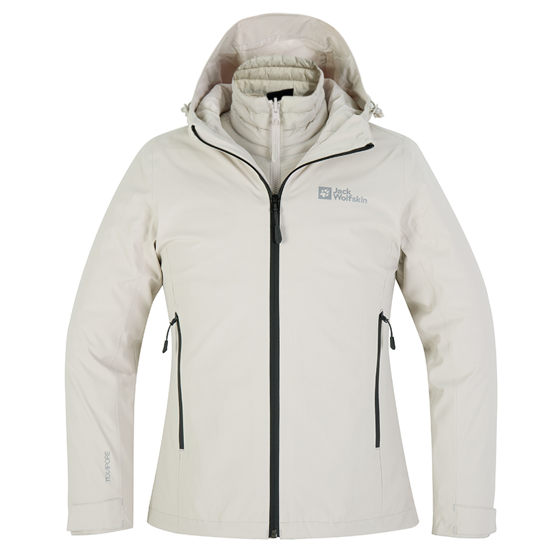 狼爪EC PRINTED 3IN1 JKT W女羽绒三合一5118607-6260